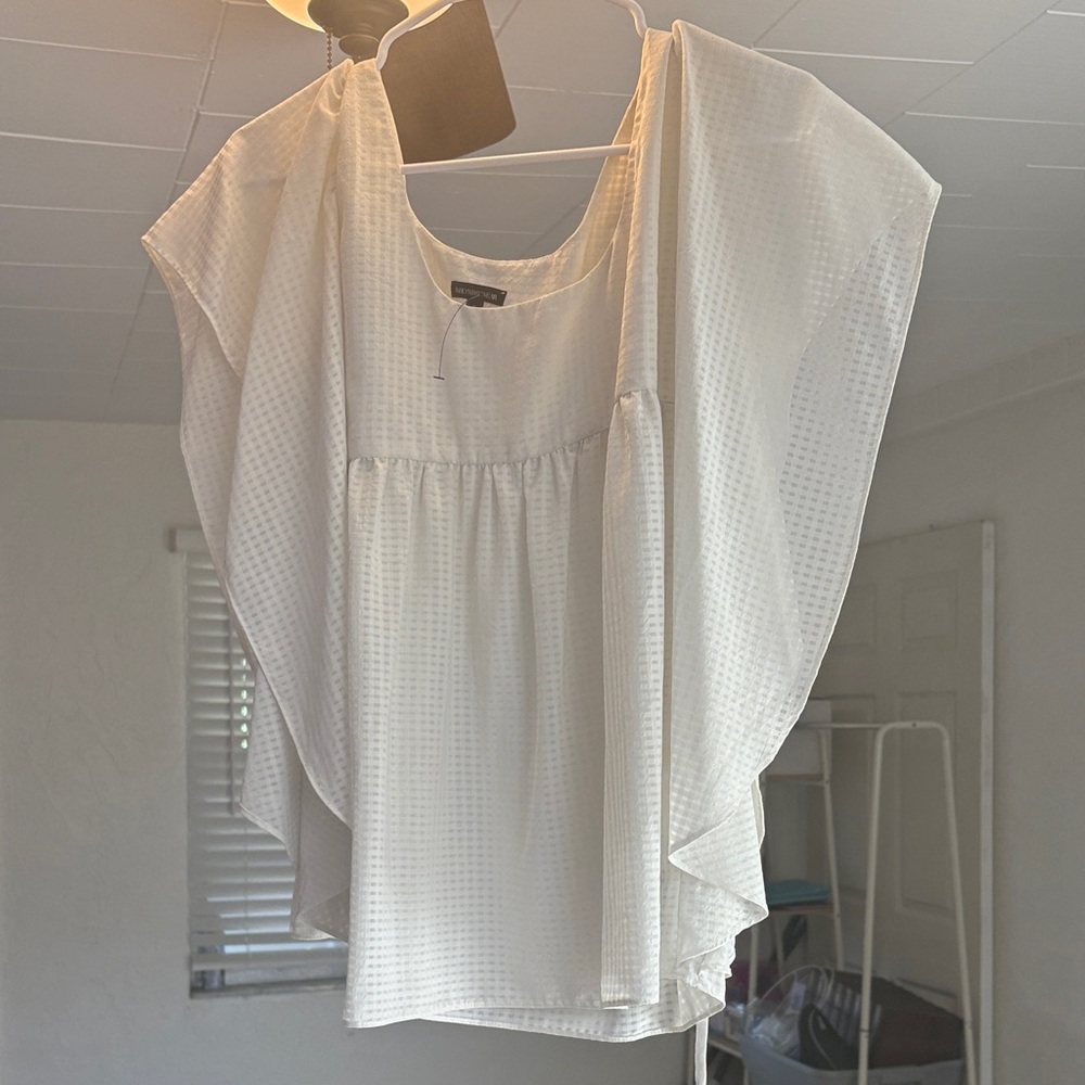 Who What Wear Cream Blouse